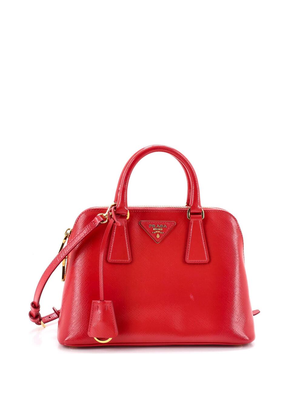 Prada Promenade Bag Vernice Saffiano #240938P12B